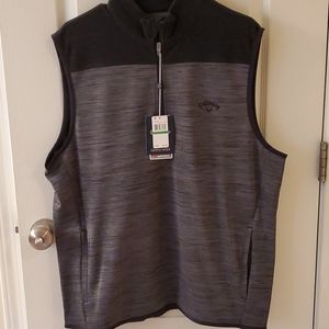 NWT Mens Callaway Weather Series Golf Vest, Large